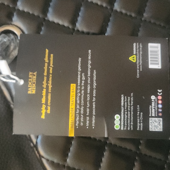 Badgley Mischka Diana Weekender Travel Bag - Picture 10 of 10